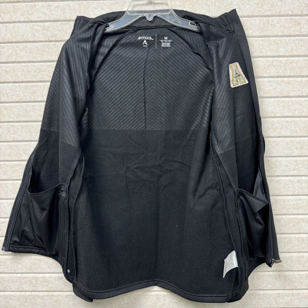 Antigua Appalachian State Mountaineers Black Full Zip Jacket Womens M - Picture 5 of 10